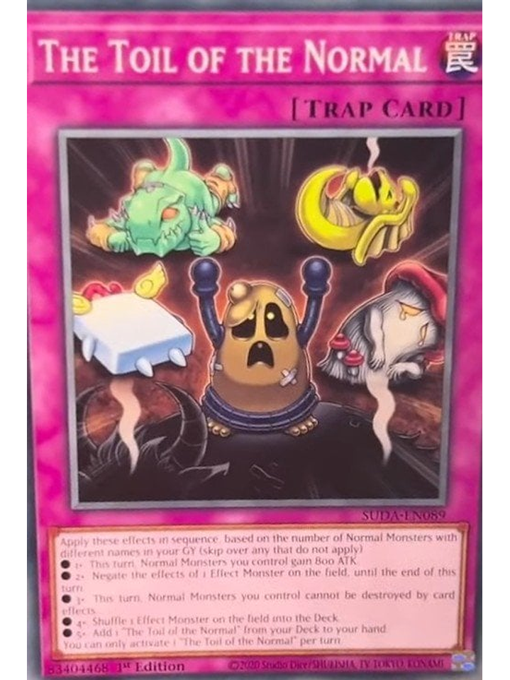 The Toil of the Normal - SUDA-EN089 - Common 1st Edition 1