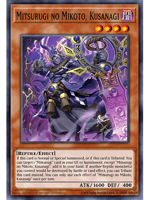 Mitsurugi no Mikoto, Kusanagi - SUDA-EN090 - Common 1st Edition