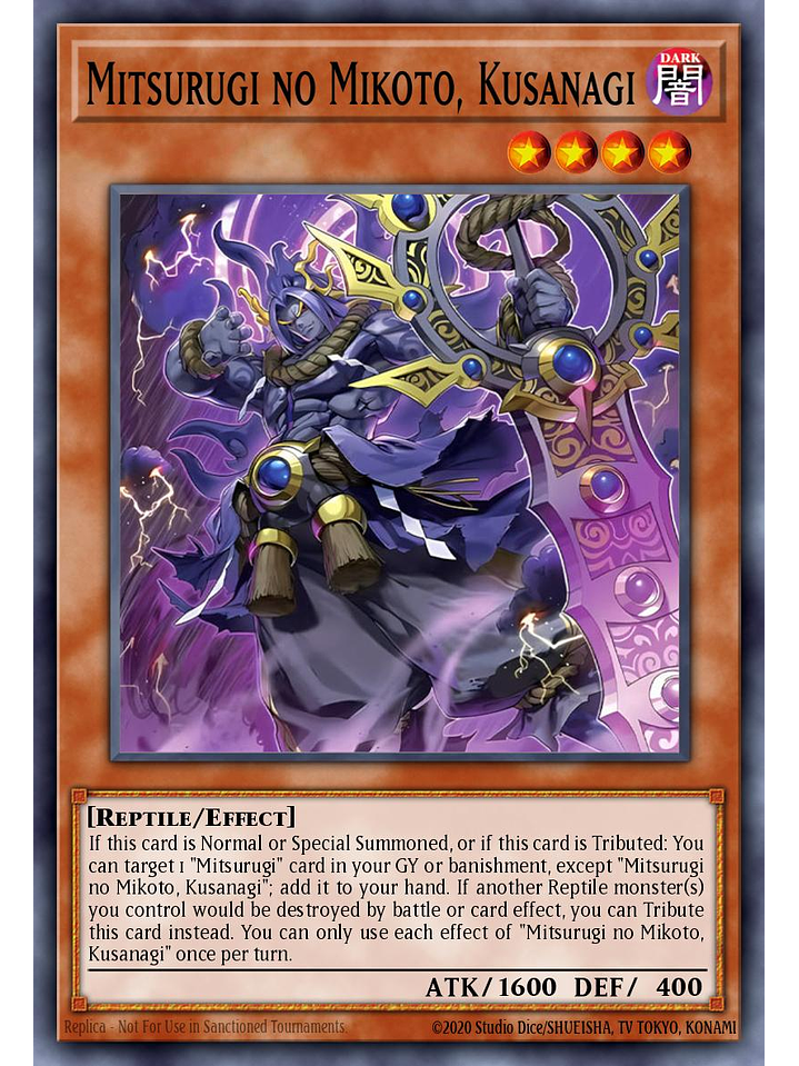 Mitsurugi no Mikoto, Kusanagi - SUDA-EN090 - Common 1st Edition 1