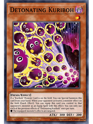 Detonating Kuriboh - SUDA-EN097 - Super Rare 1st Edition