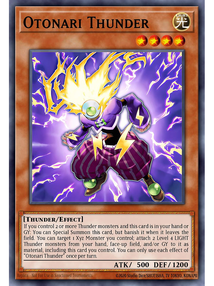 Otonari Thunder - SUDA-EN098 - Super Rare 1st Edition 1