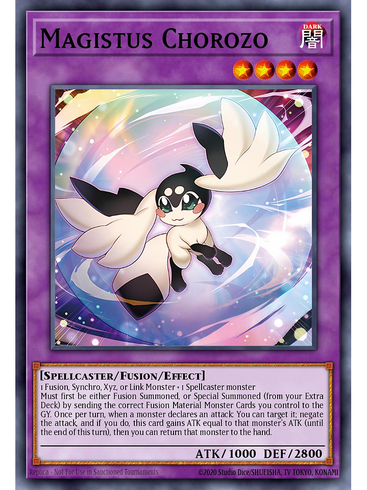 Magistus Chorozo - SUDA-EN100 - Super Rare 1st Edition 1