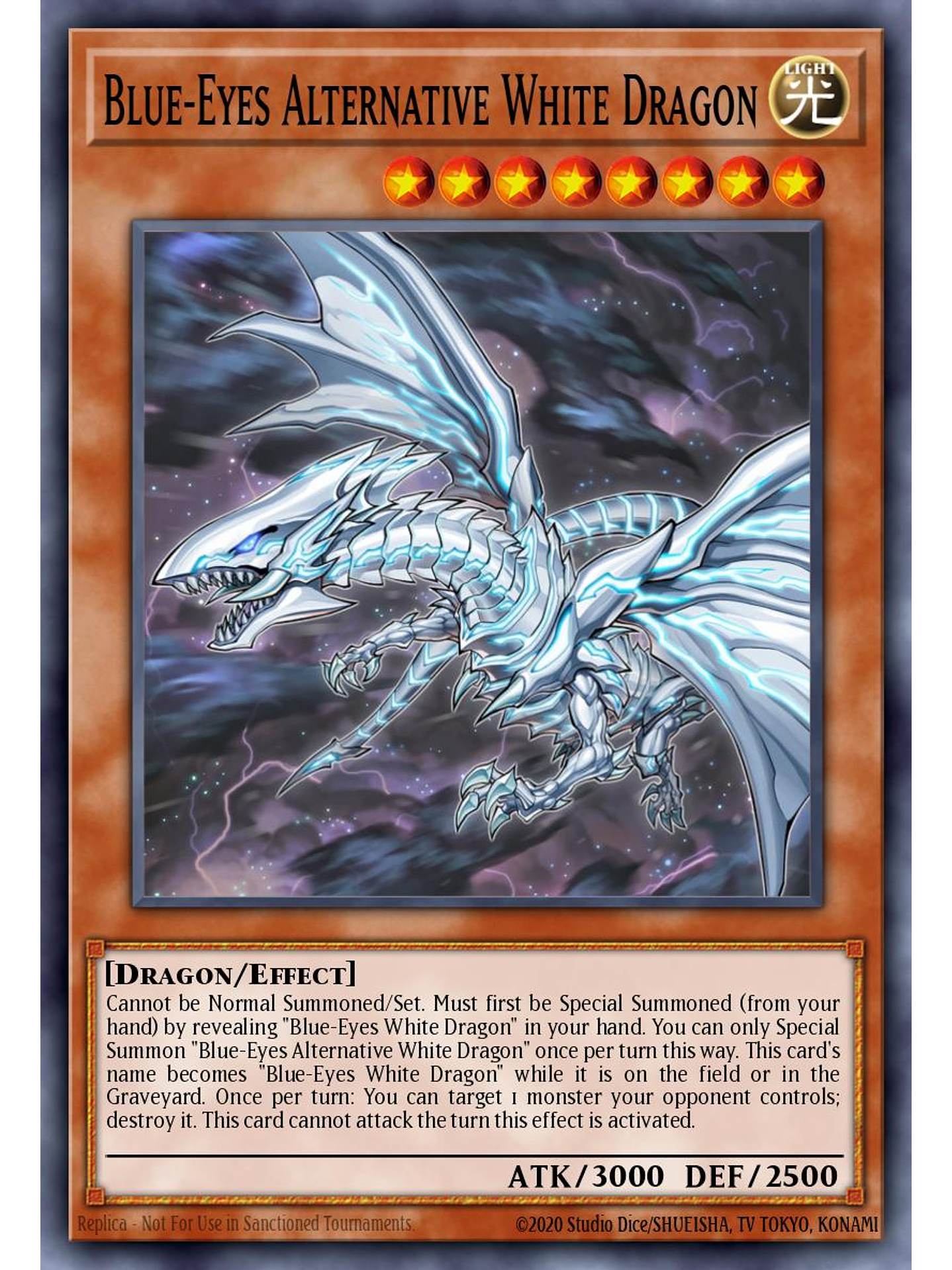 Blue-Eyes Alternative White Dragon - SDWD-EN005 - Common 1