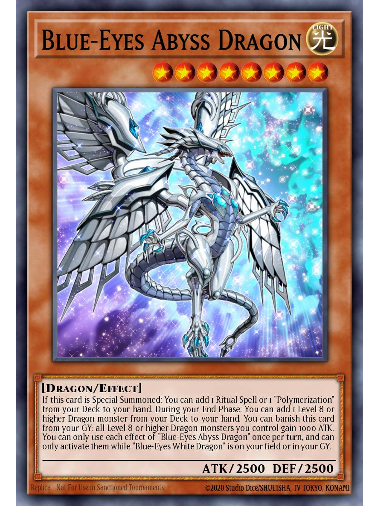 Blue-Eyes Abyss Dragon - SDWD-EN007 - Common 1