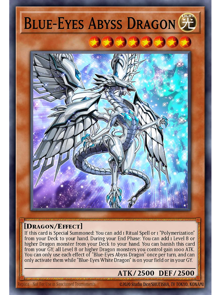 Blue-Eyes Abyss Dragon - SDWD-EN007 - Common 1