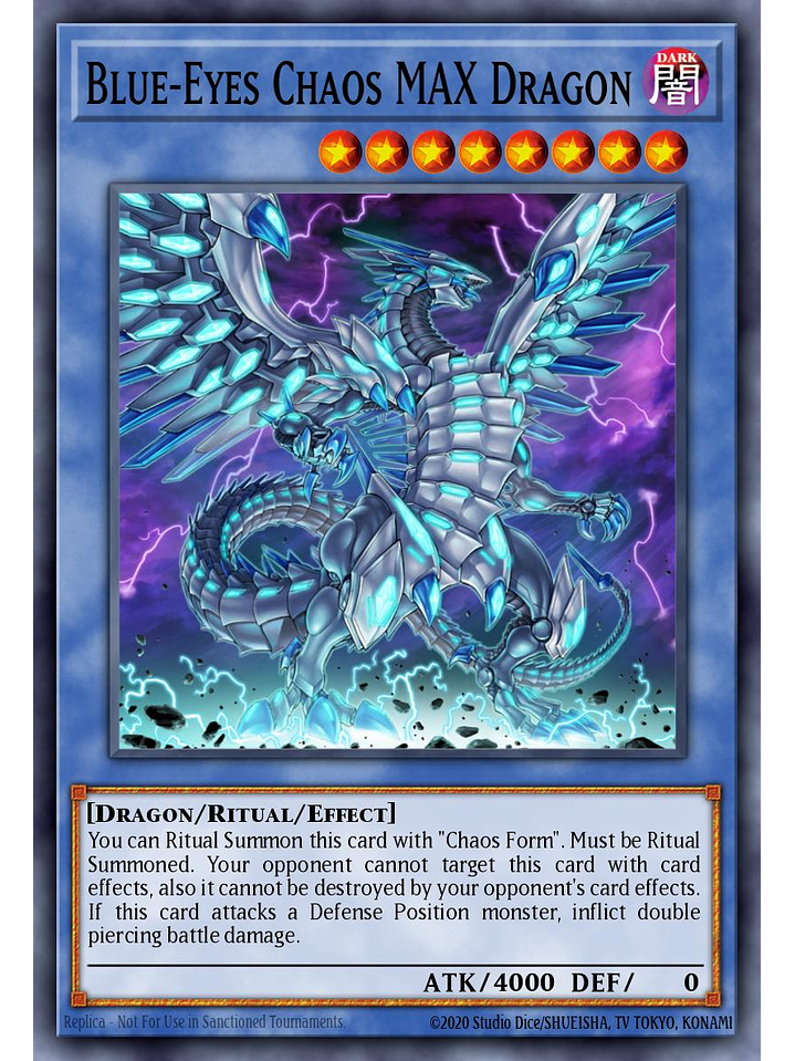 Blue-Eyes Chaos MAX Dragon - SDWD-EN009 - Common 1