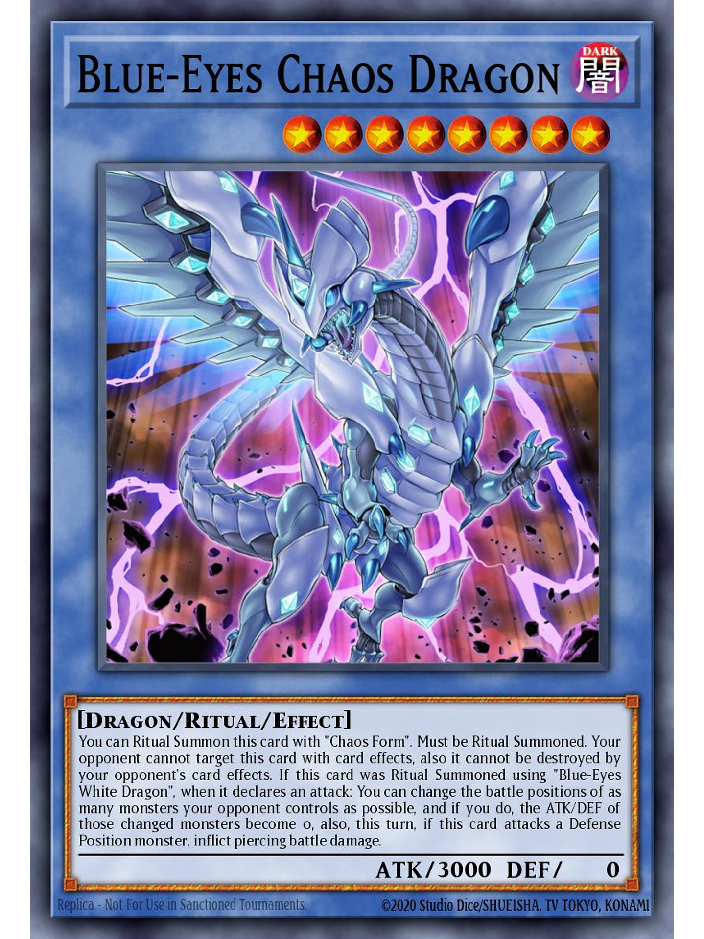 Blue-Eyes Chaos Dragon - SDWD-EN010 - Common 1