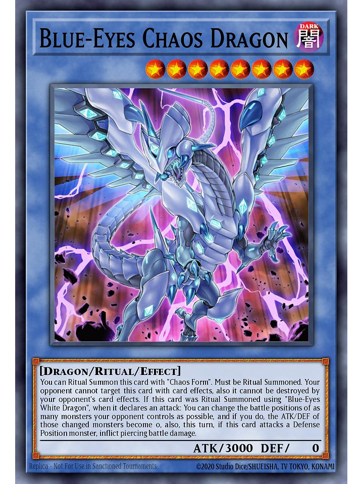 Blue-Eyes Chaos Dragon - SDWD-EN010 - Common 1