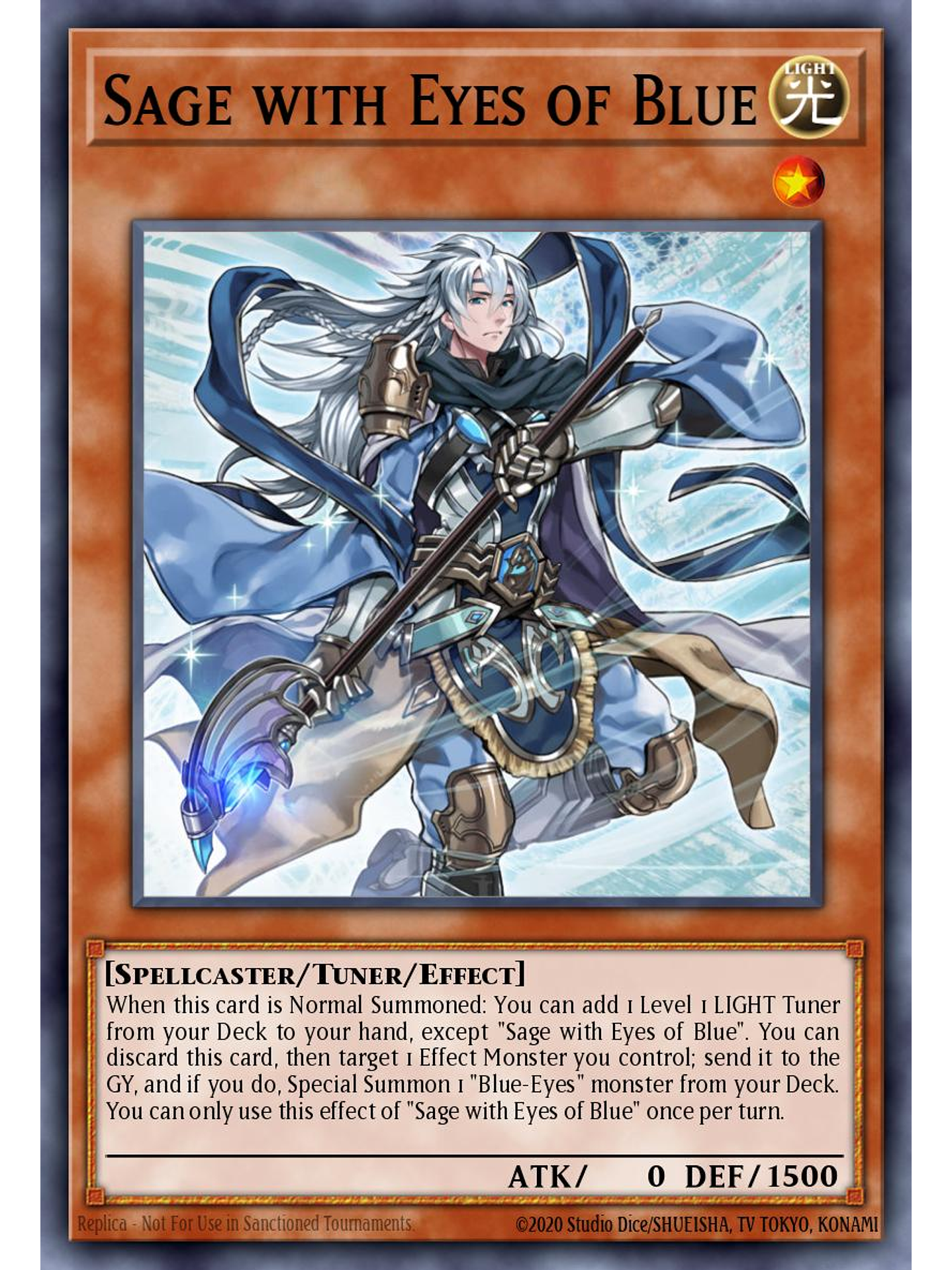 Sage with Eyes of Blue - SDWD-EN013 - Common 1