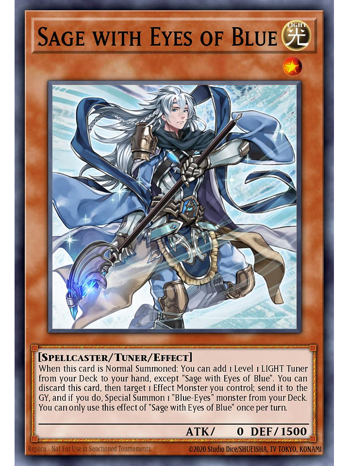 Sage with Eyes of Blue - SDWD-EN013 - Common 1