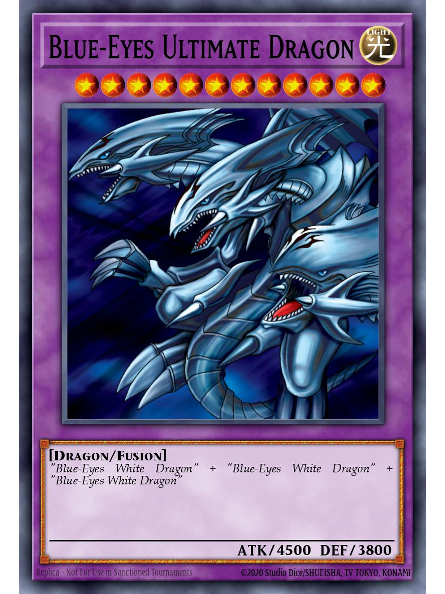 Blue-Eyes Ultimate Dragon - SDWD-EN034 - Common  1
