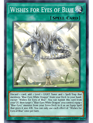 Wishes for Eyes of Blue - SDWD-EN042 - Ultra Rare 1st Edition