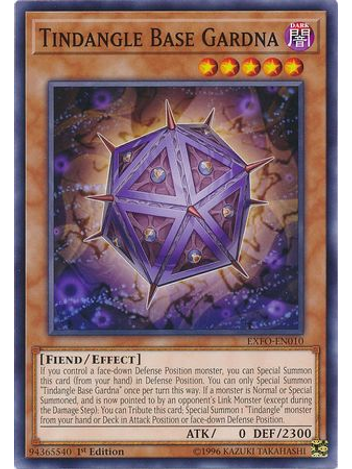 Tindangle Base Gardna - EXFO-EN010 - Common 1st Edition 1