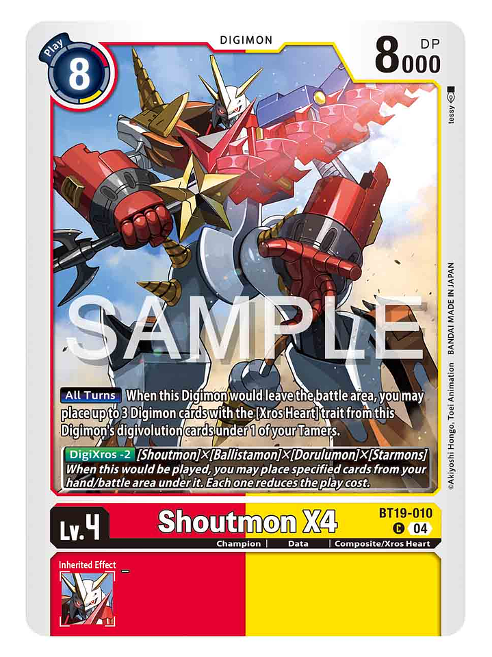 BT19-010 C Shoutmon X4 1
