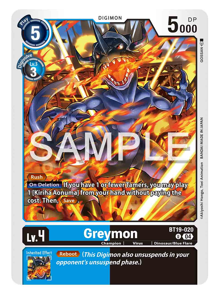 BT19-020 U Greymon 1