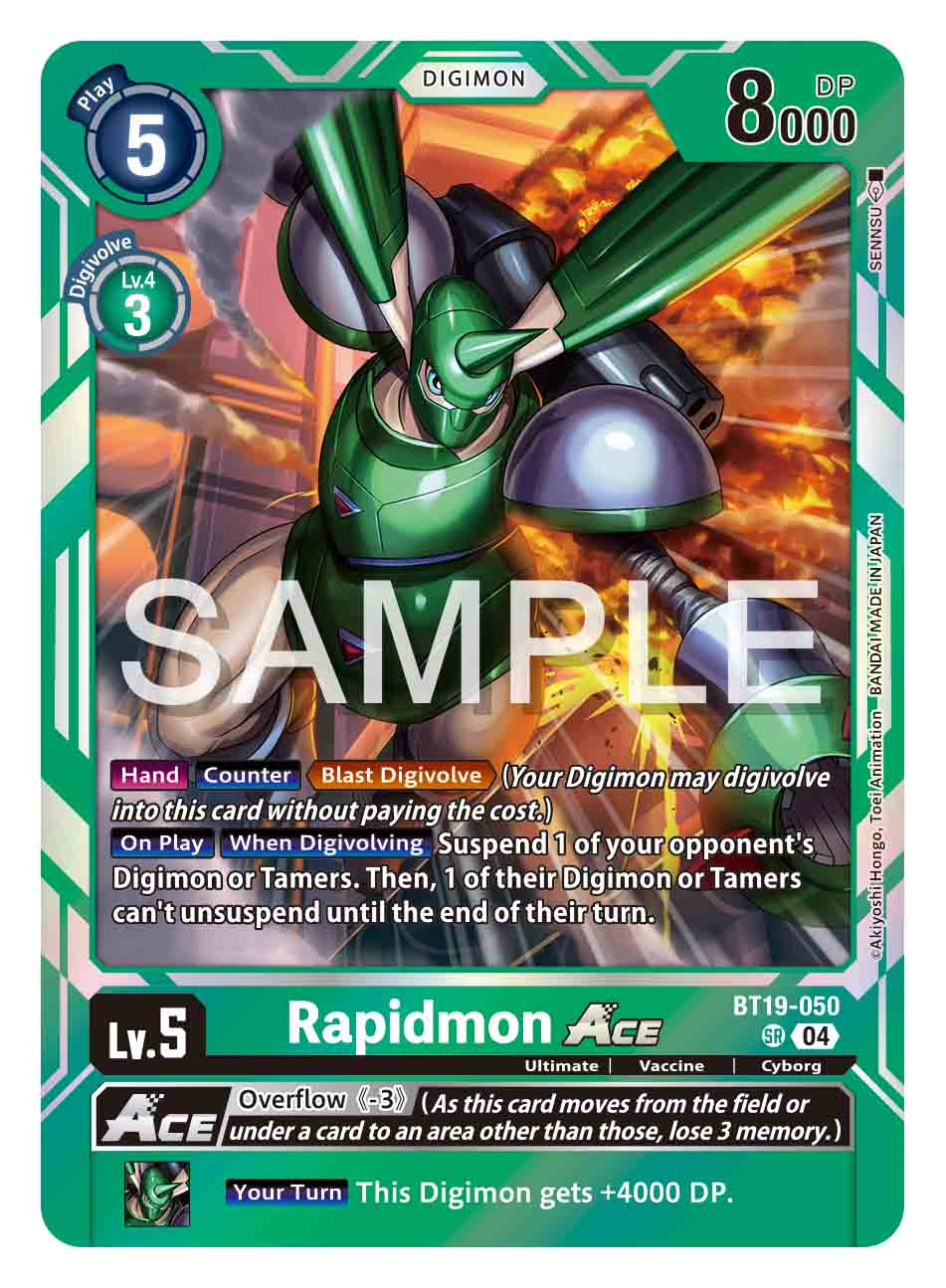 BT19-050 SR Rapidmon ACE