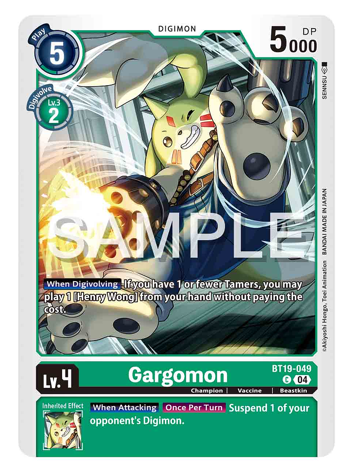 BT19-049 C Gargomon 1