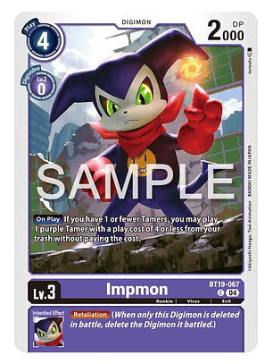 BT19-067 C Impmon