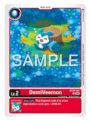 BT20-001 C DemiVeemon