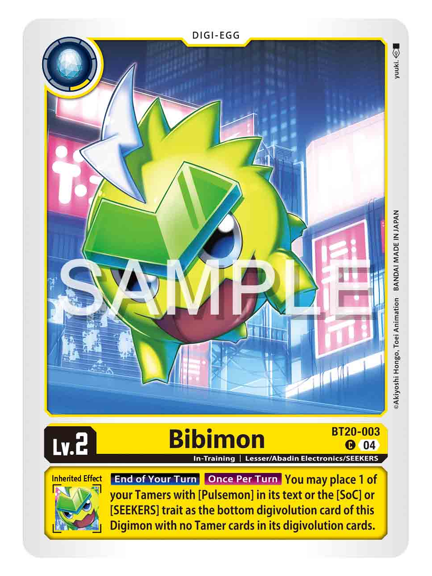 BT20-003 C Bibimon 1