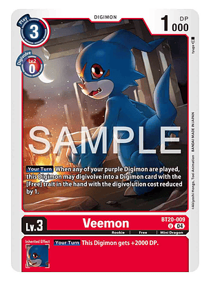 BT20-009 U Veemon