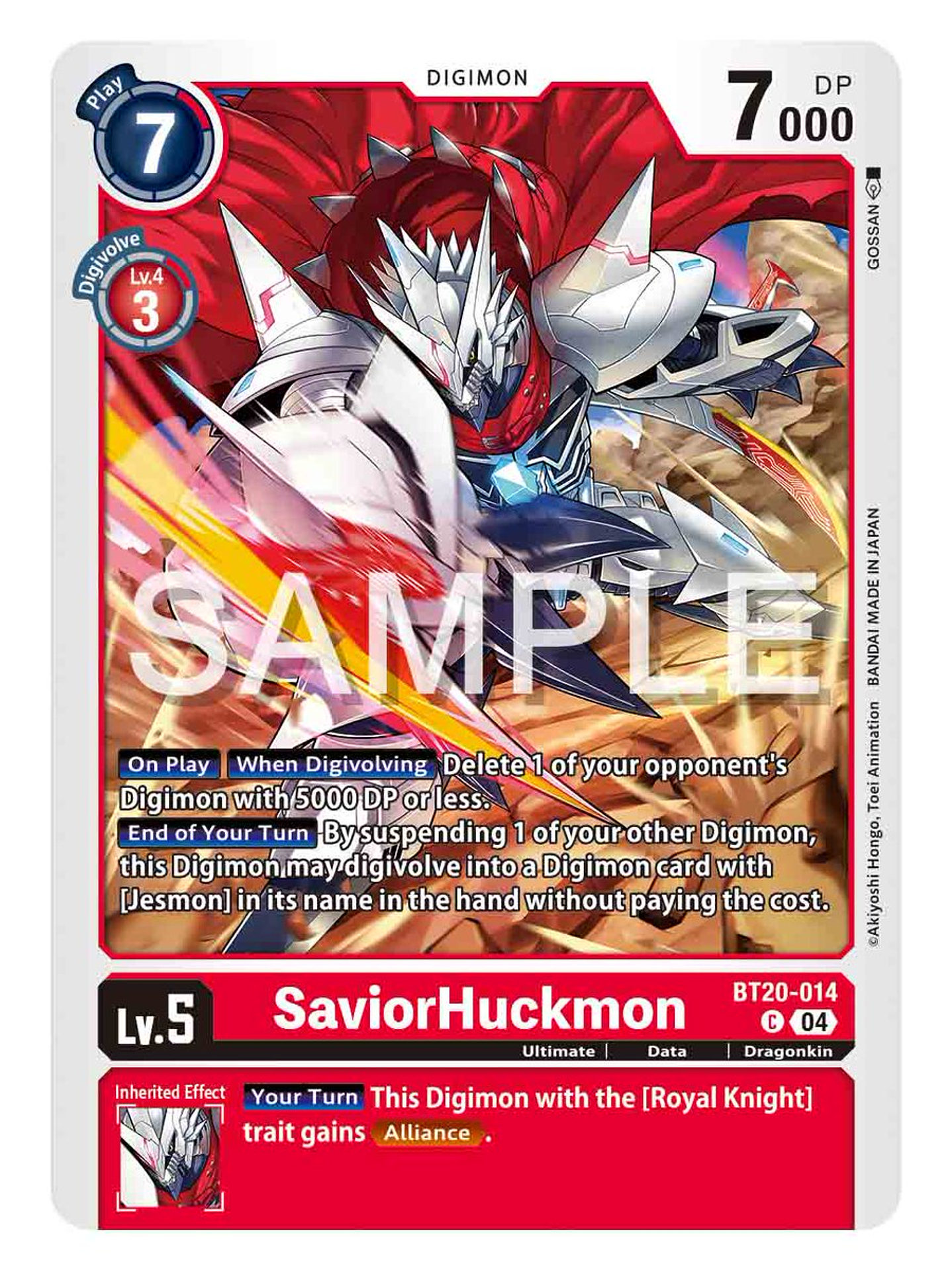 BT20-014 C SaviorHuckmon 1