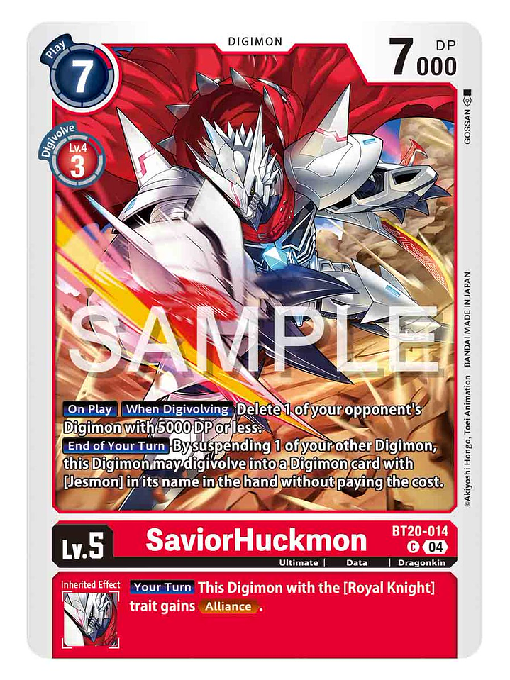 BT20-014 C SaviorHuckmon 1