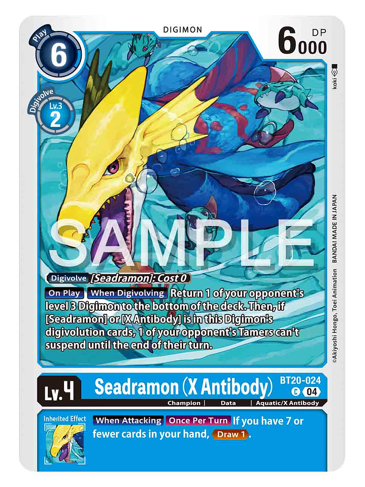BT20-024 C Seadramon (X Antibody) 1
