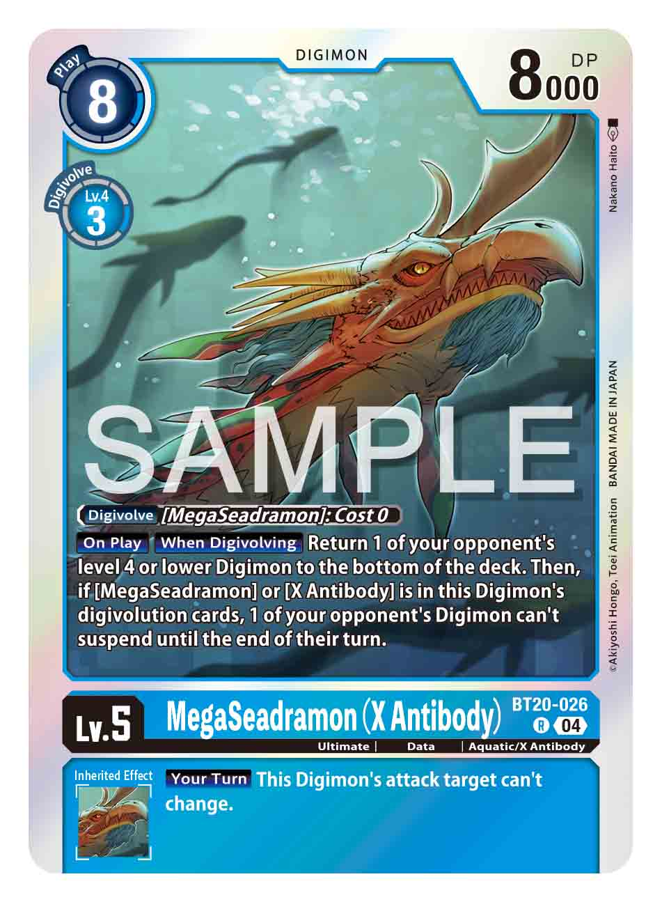 BT20-026 R MegaSeadramon (X Antibody)