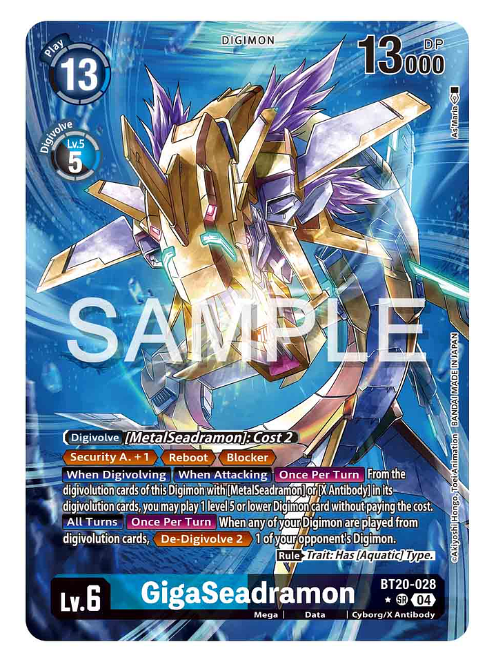 BT20-028 (Alternate Art) GigaSeadramon 1