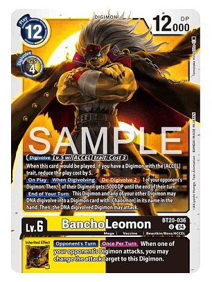 BT20-036 U BanchoLeomon