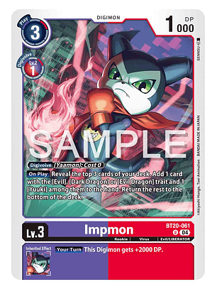 BT20-061 U Impmon