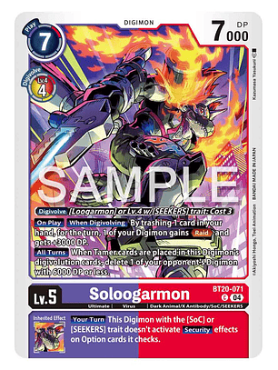 BT20-071 C Soloogarmon
