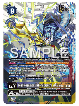 BT20-081 (Special Rare) Fenriloogamon: Takemikazuchi ACE