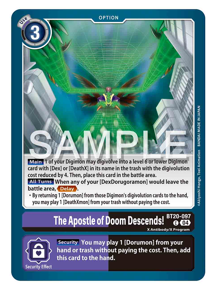 BT20-097 C The Apostle of Doom Descends! 1