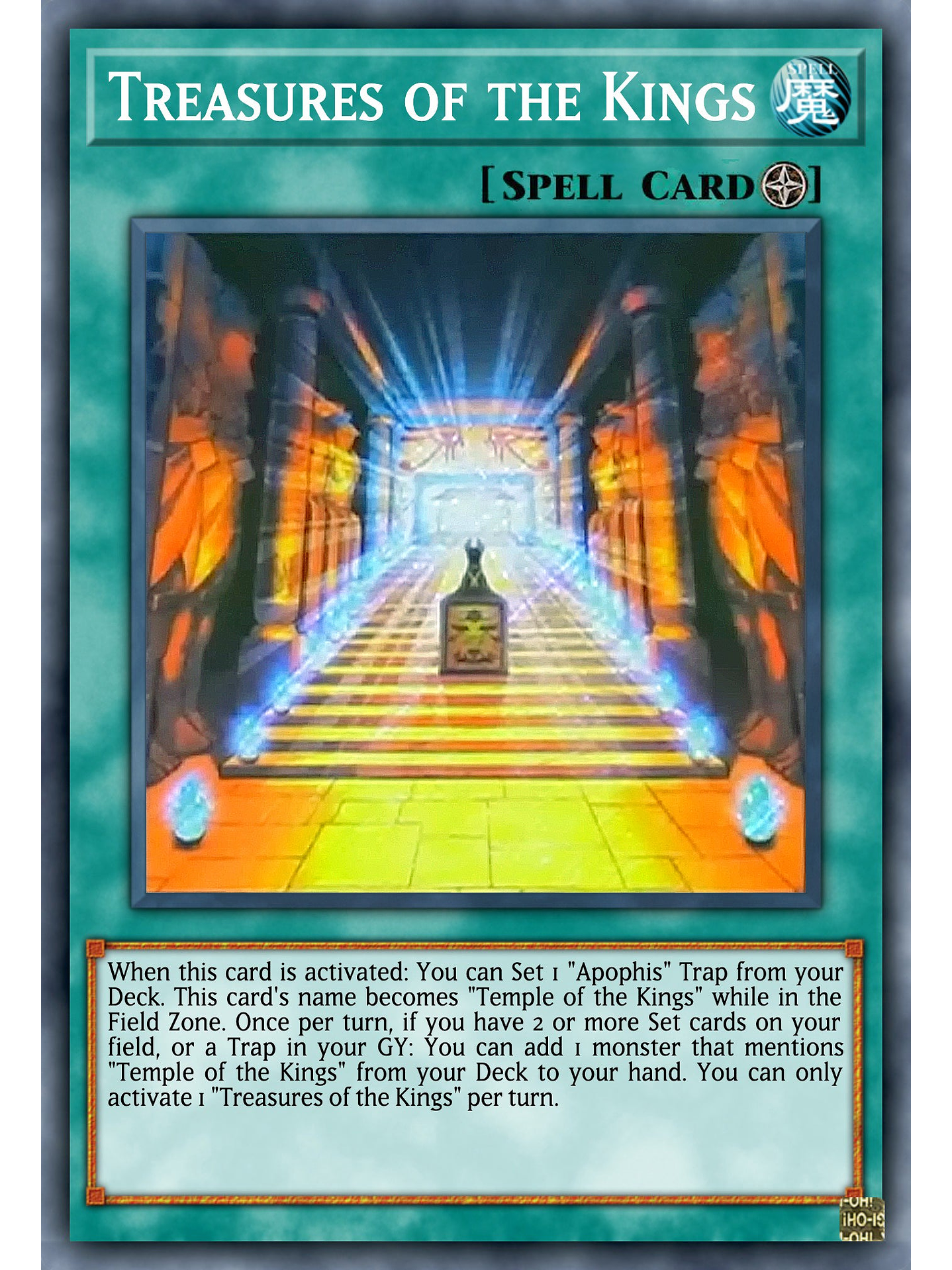 Treasures of the Kings - MZTM-EN006 - Secret Rare 1st Edition 1