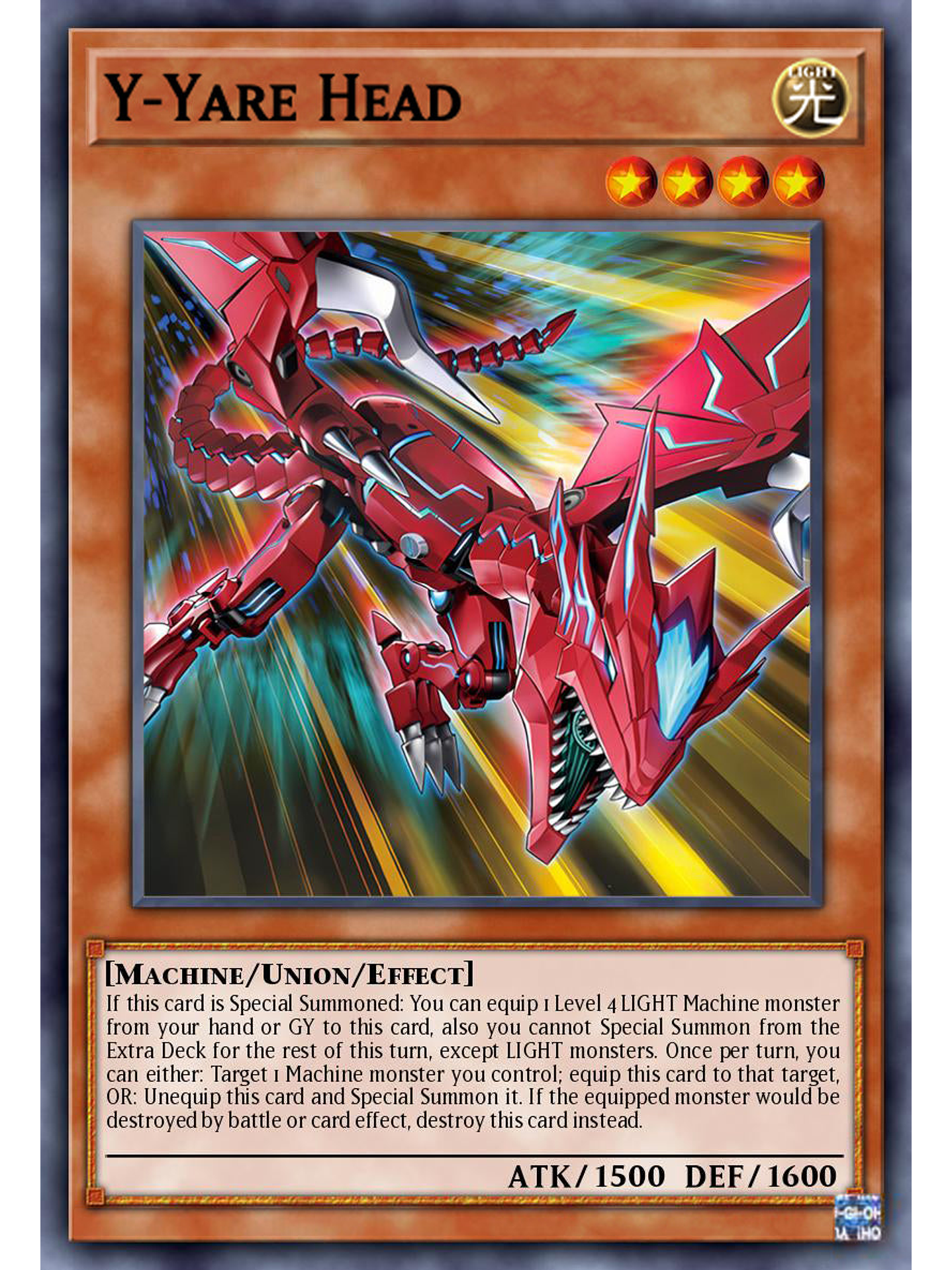 Y-Yare Head - MZTM-EN019 - Rare 1st Edition 1