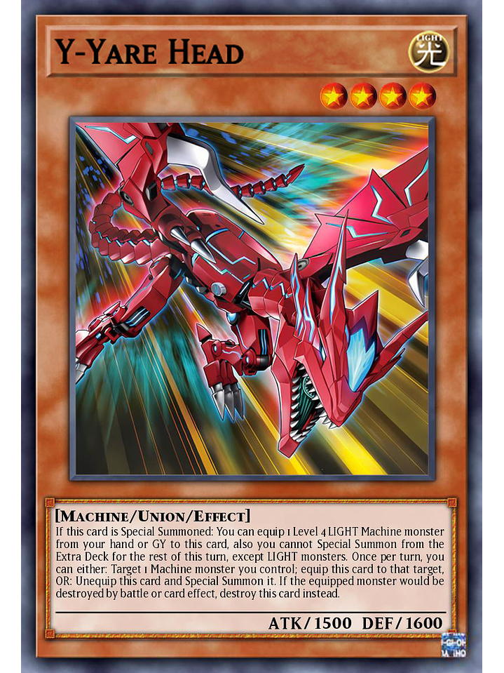 Y-Yare Head - MZTM-EN019 - Rare 1st Edition 1