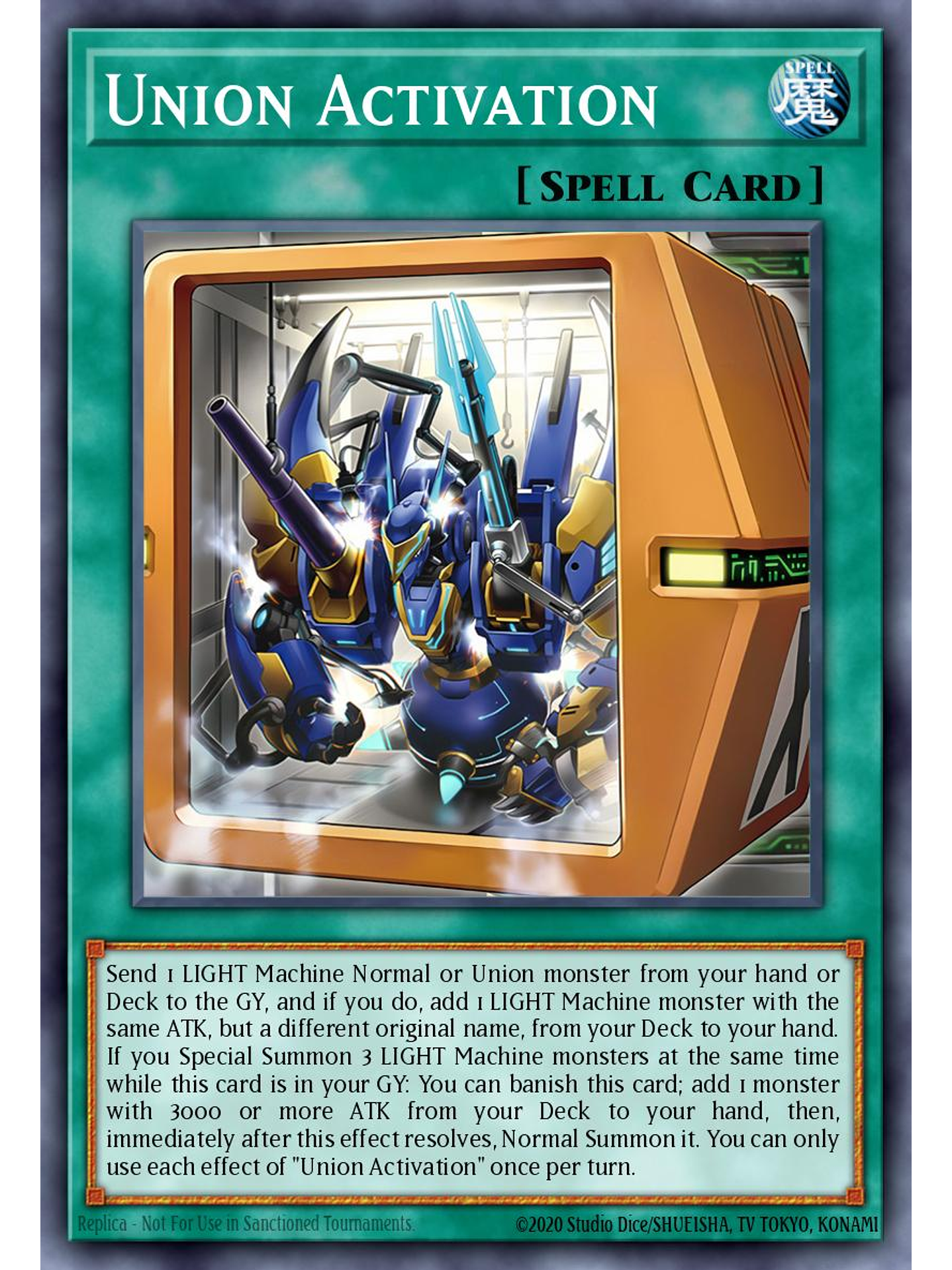 Union Activation - MZTM-EN023 - Ultra Rare 1st Edition 1