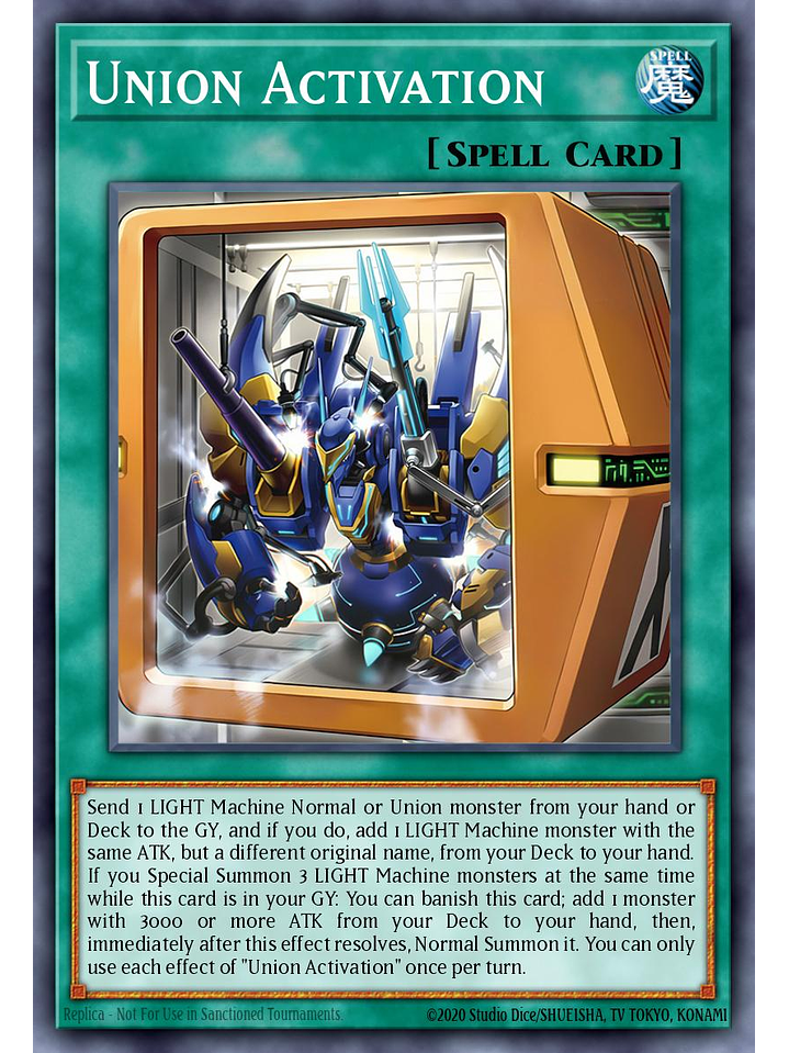 Union Activation - MZTM-EN023 - Ultra Rare 1st Edition 1