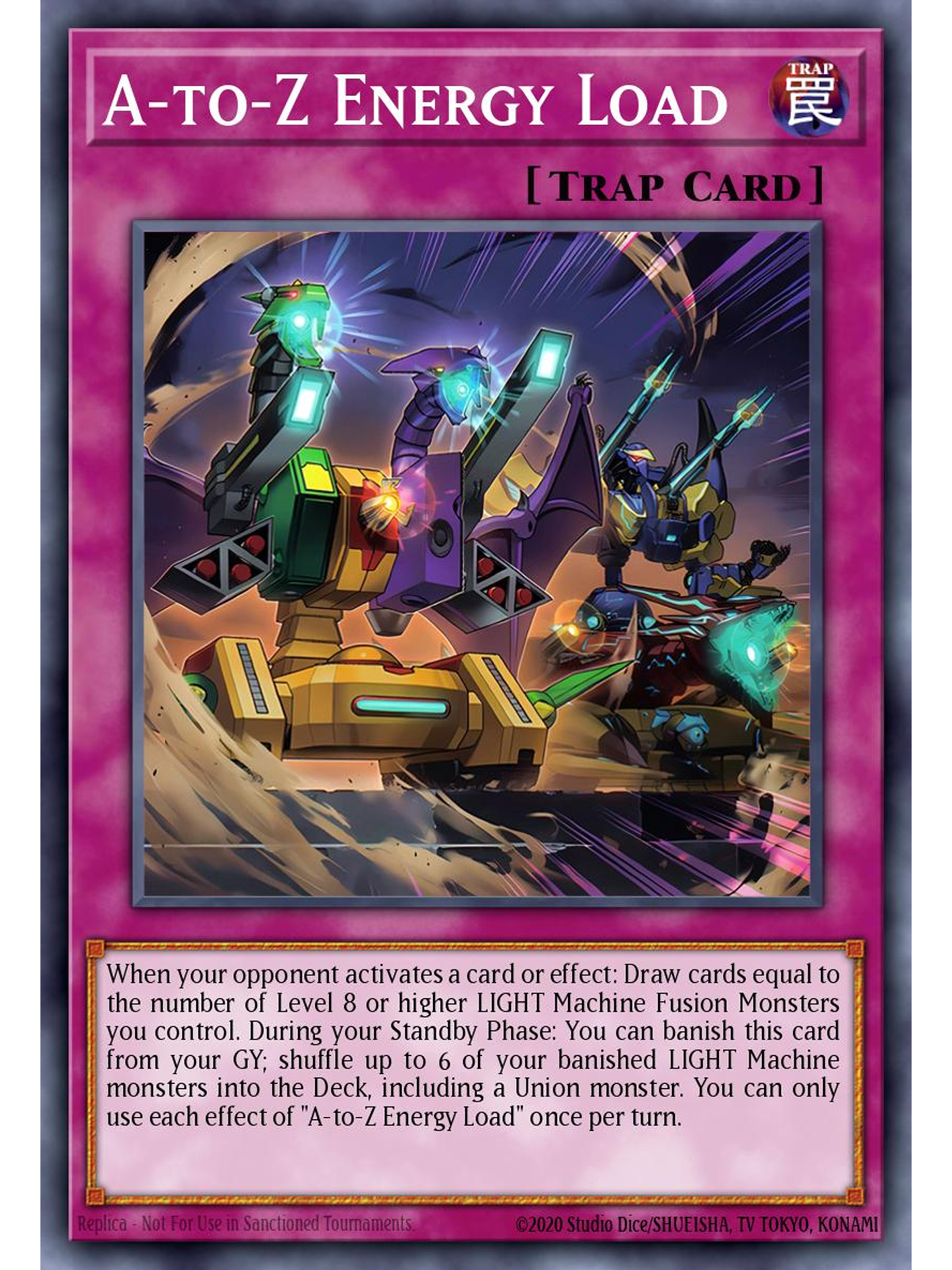 A-to-Z Energy Load - MZTM-EN024 - Rare 1st Edition 1