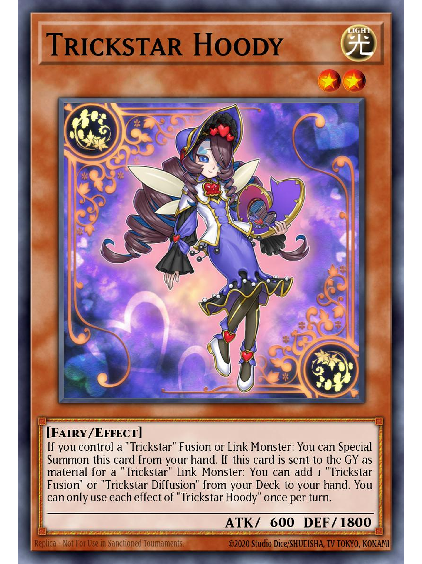 Trickstar Hoody - MZTM-EN025 - Super Rare 1st Edition 1