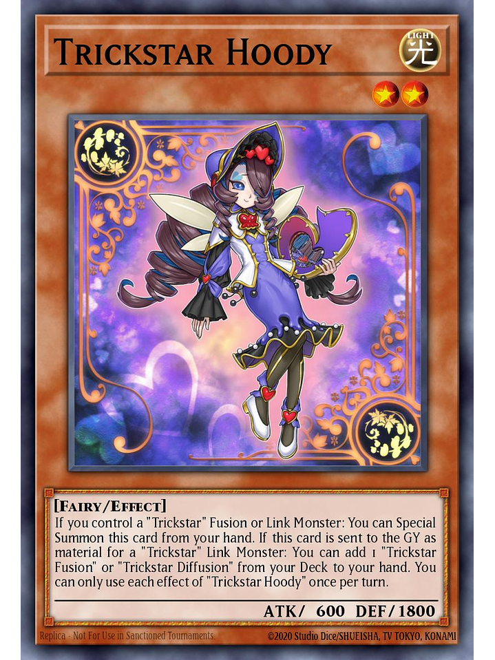 Trickstar Hoody - MZTM-EN025 - Super Rare 1st Edition 1