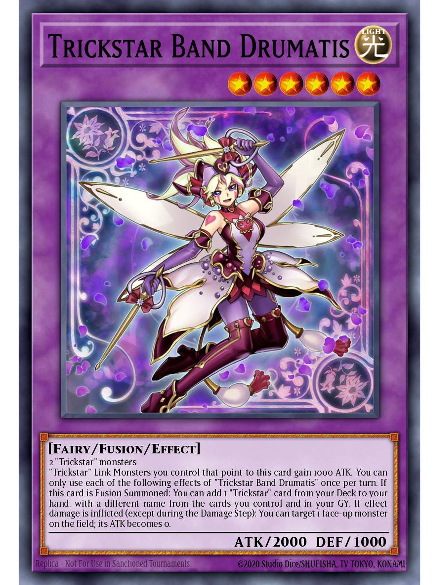 Trickstar Band Drumatis - MZTM-EN027 - Rare 1st Edition 1