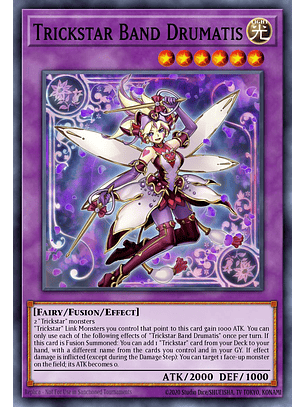 Trickstar Band Drumatis - MZTM-EN027 - Rare 1st Edition