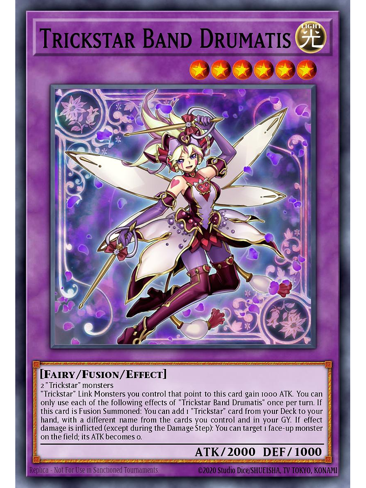 Trickstar Band Drumatis - MZTM-EN027 - Rare 1st Edition 1