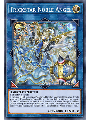 Trickstar Noble Angel - MZTM-EN029 - Super Rare 1st Edition