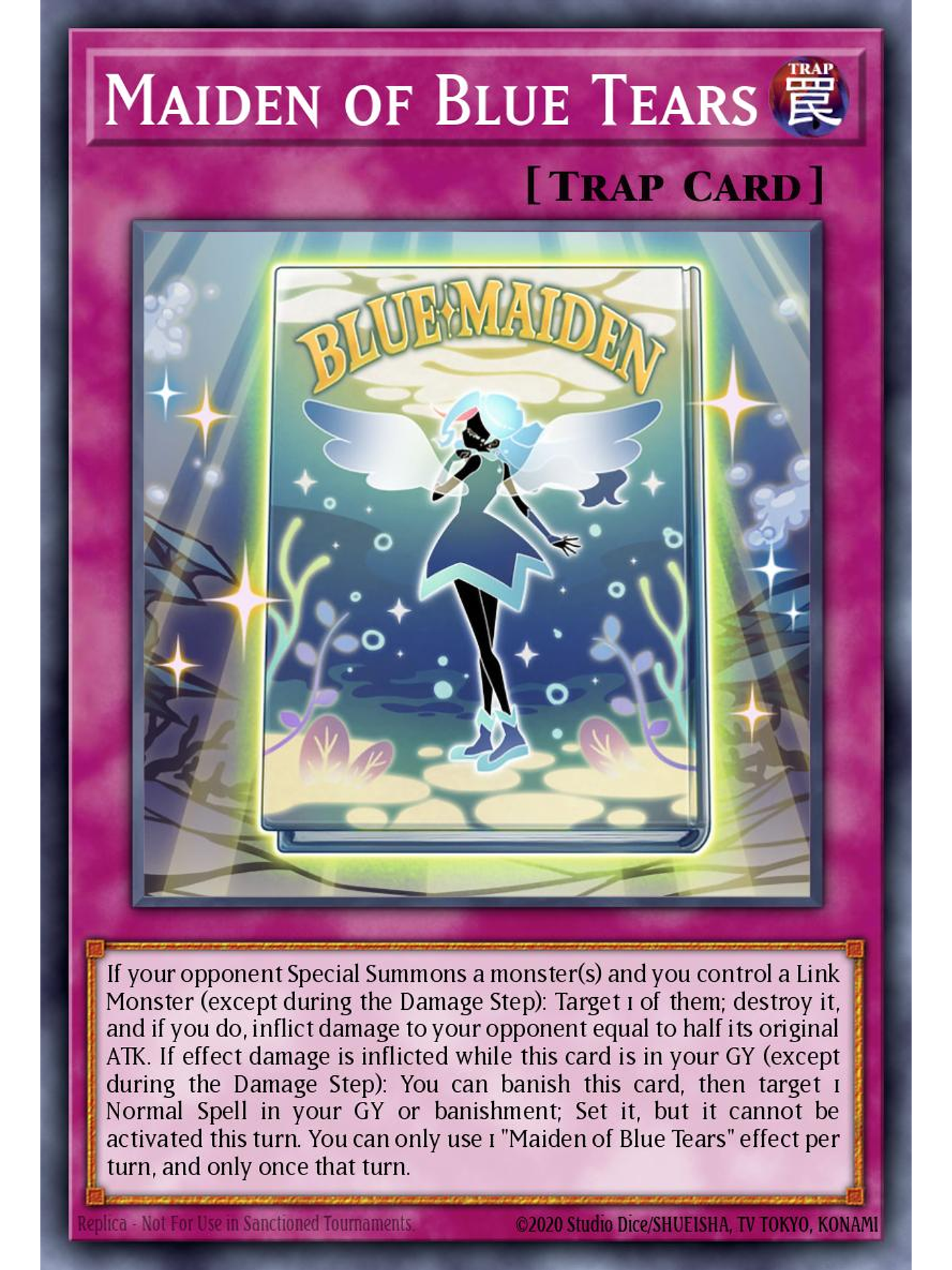 Maiden of Blue Tears - MZTM-EN031 - Rare 1st Edition 1