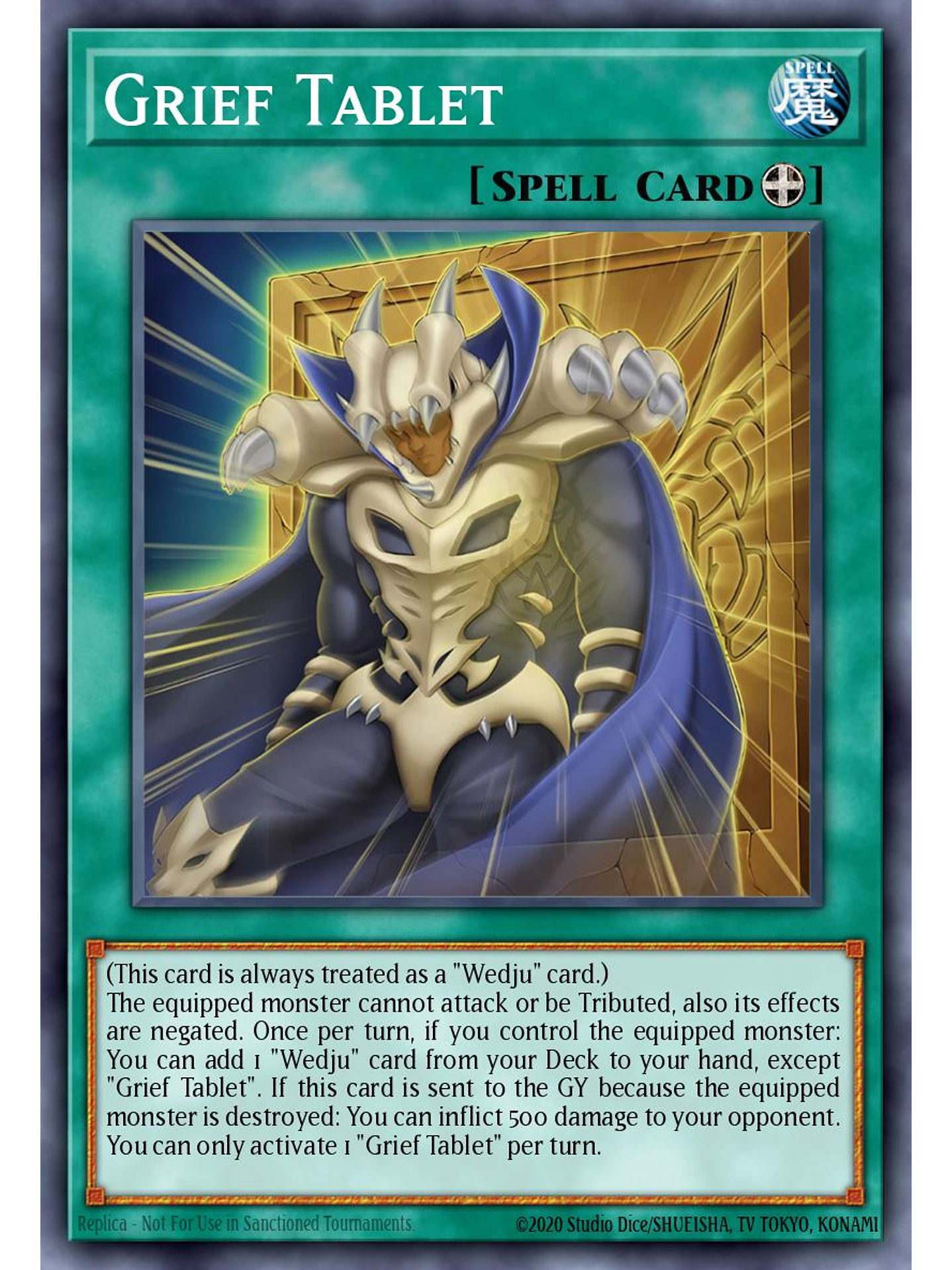 Grief Tablet - MZTM-EN032 - Super Rare 1st Edition 1