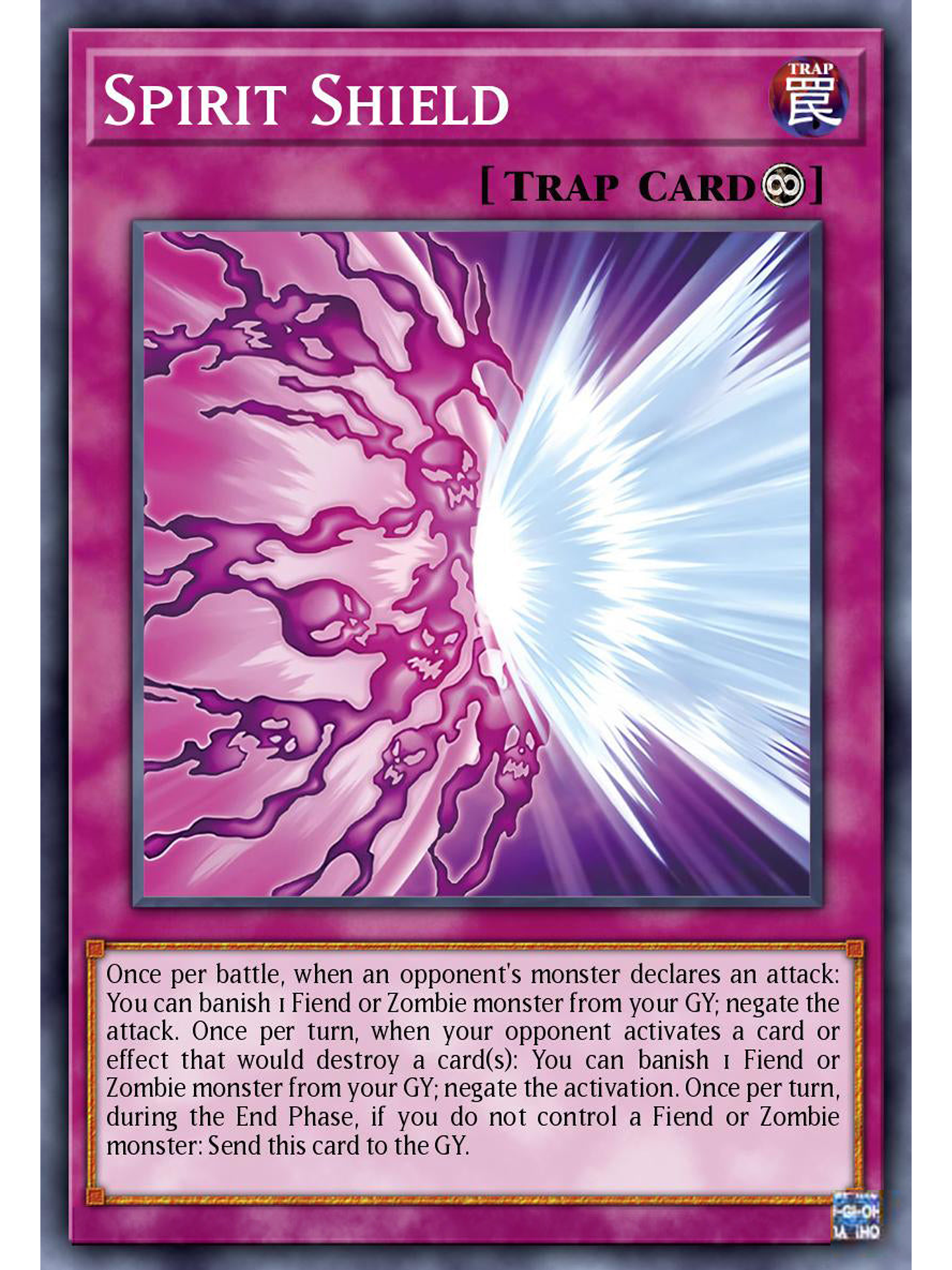 Spirit Shield - MZTM-EN035 - Rare 1st Edition 1